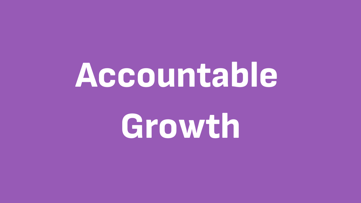 Accountable Growth