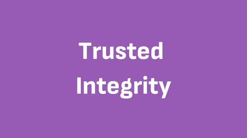 Trusted Integrity (1)